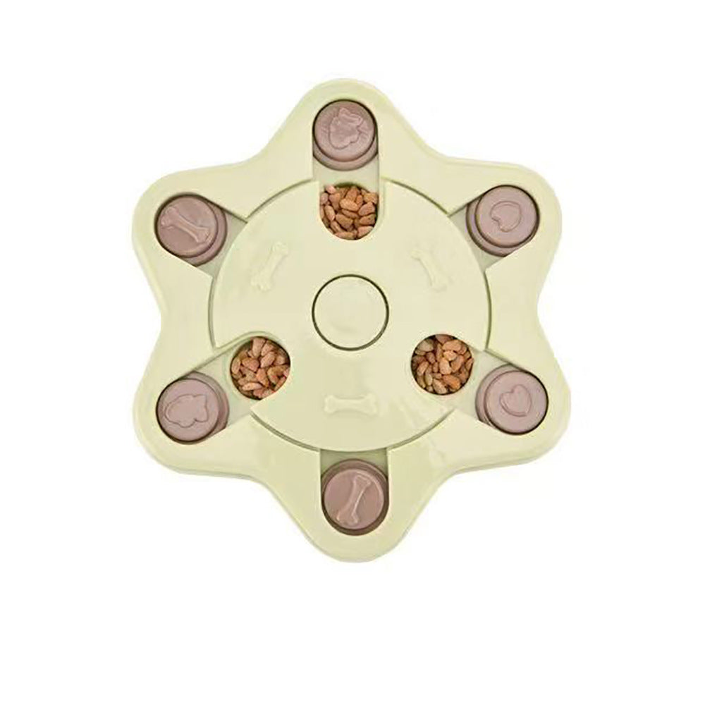 Interactive Dog Puzzle Feeder – Slow Treat Dispensing Training Toy