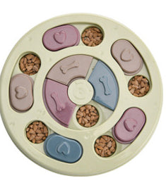 Interactive Dog Puzzle Feeder – Slow Treat Dispensing Training Toy