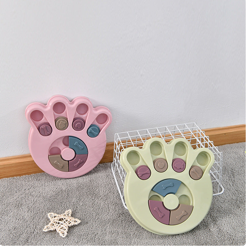 Interactive Dog Puzzle Feeder – Slow Treat Dispensing Training Toy