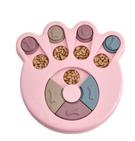 Interactive Dog Puzzle Feeder – Slow Treat Dispensing Training Toy