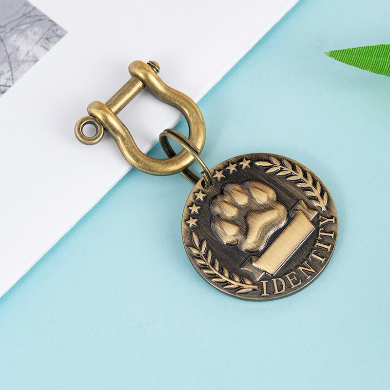 Personalised Stainless Steel Pet ID Tag – Custom Name & Contact Engraved