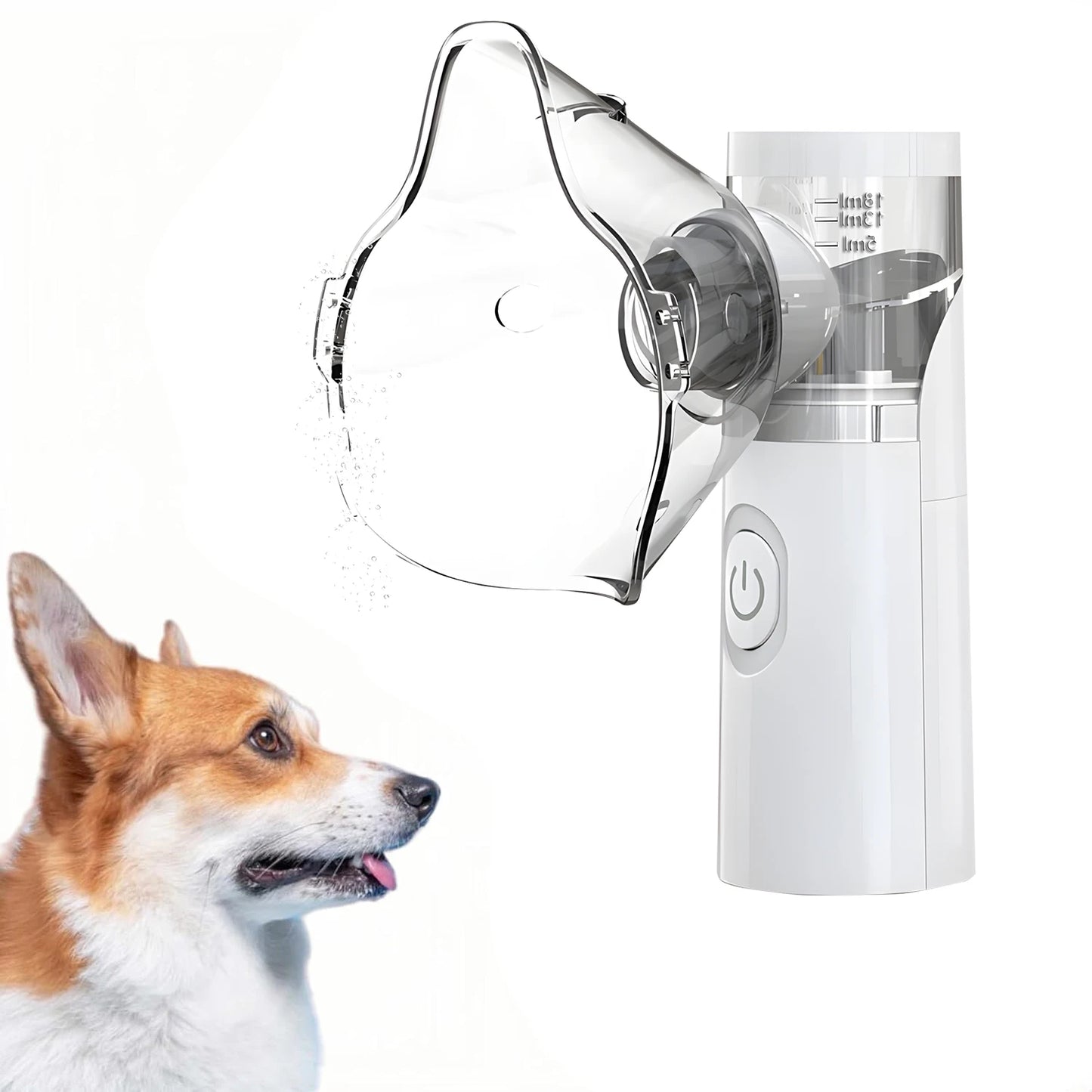 Pet Portable Nebulizer – Silent Inhaler for Cats & Dogs | Respiratory Relief