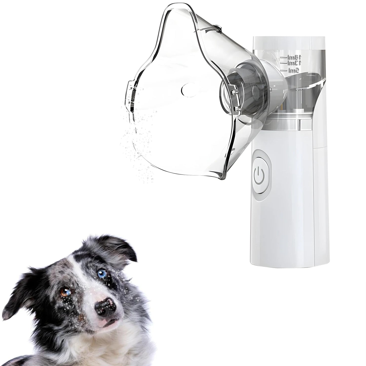 Pet Portable Nebulizer – Silent Inhaler for Cats & Dogs | Respiratory Relief