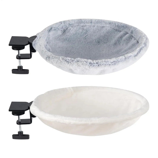 180° Rotating Desktop Cat Hammock – Adjustable Desk Cat Bed for Indoor Comfort