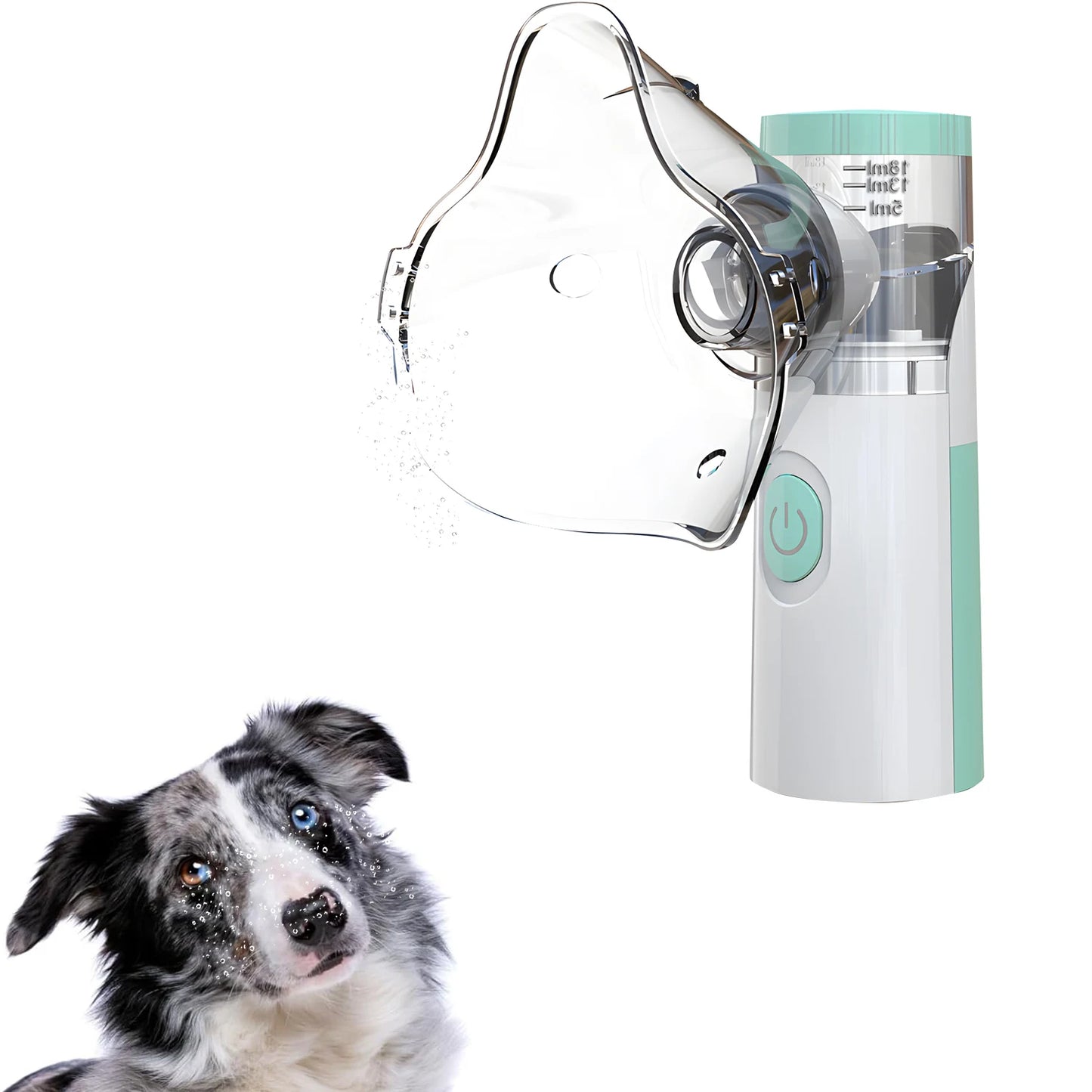 Pet Portable Nebulizer – Silent Inhaler for Cats & Dogs | Respiratory Relief