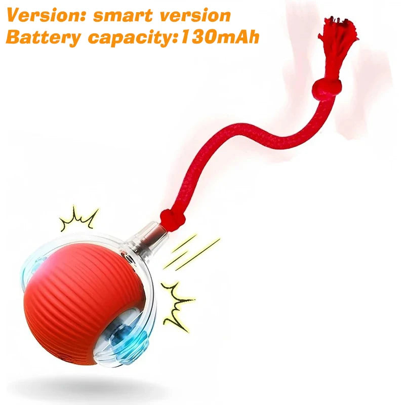 Smart Interactive Dog Ball – Automatic Rolling Rechargeable Toy for Active Dogs