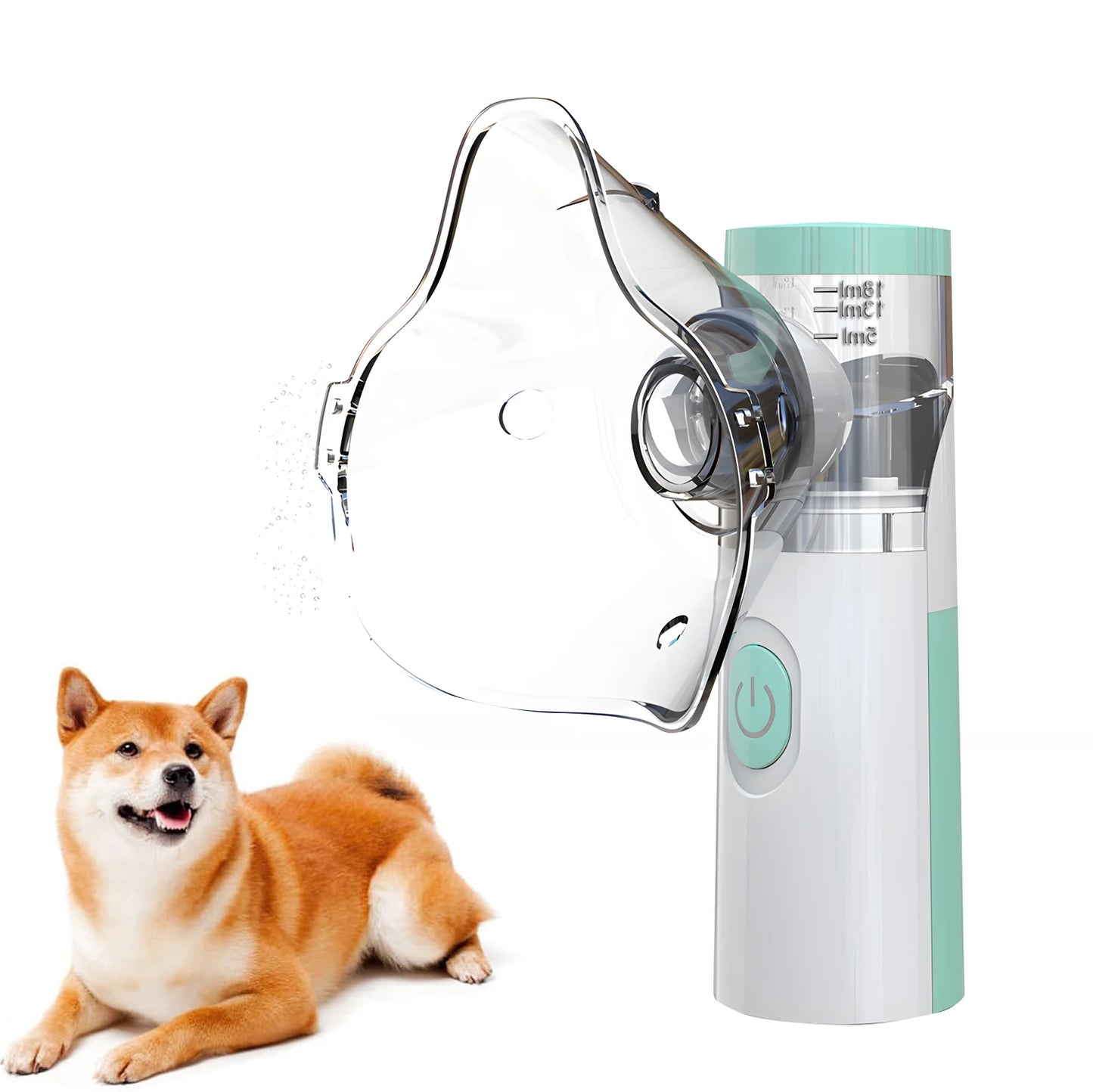 Pet Portable Nebulizer – Silent Inhaler for Cats & Dogs | Respiratory Relief