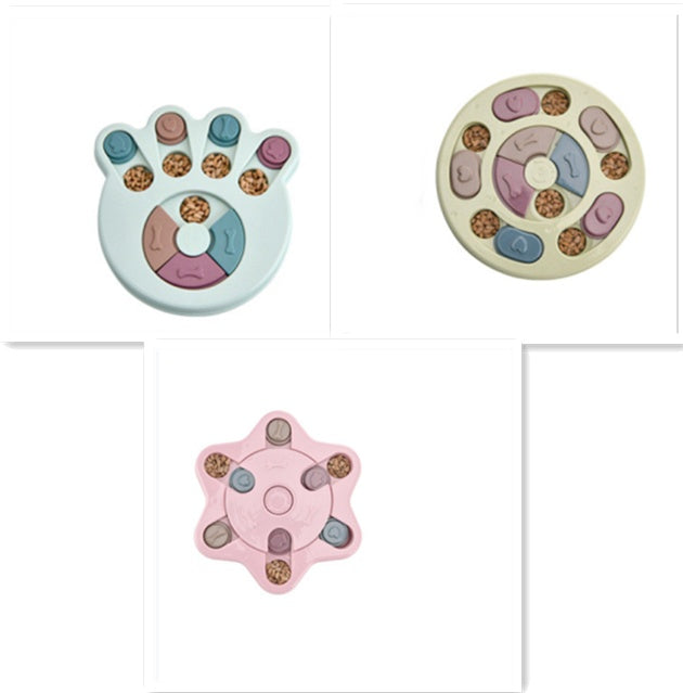Interactive Dog Puzzle Feeder – Slow Treat Dispensing Training Toy