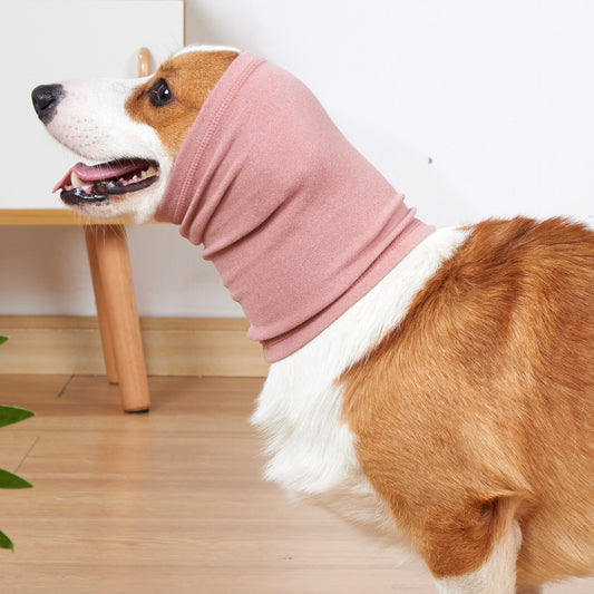 Soft Rabbit Fleece Dog Scarf – Warm Winter Pet Neck Wrap for Small & Medium Dogs