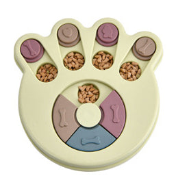 Interactive Dog Puzzle Feeder – Slow Treat Dispensing Training Toy